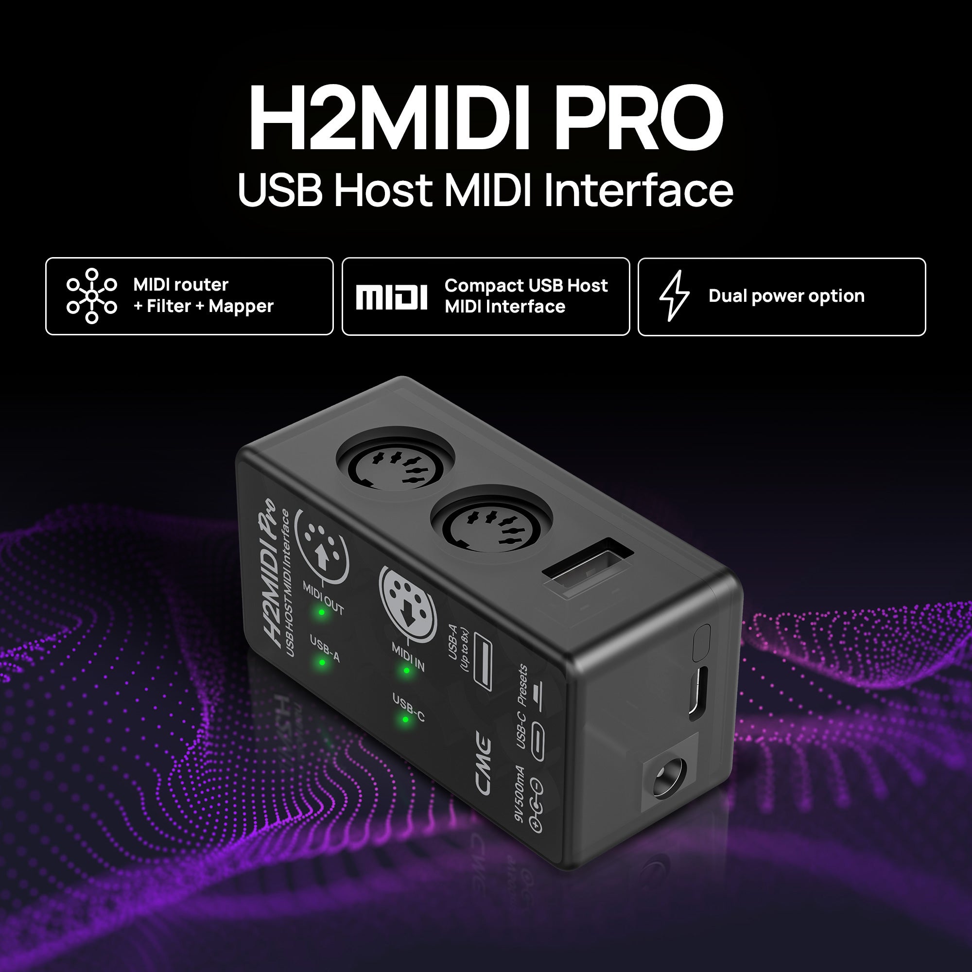 CME H2MIDI Pro MIDI-interface
