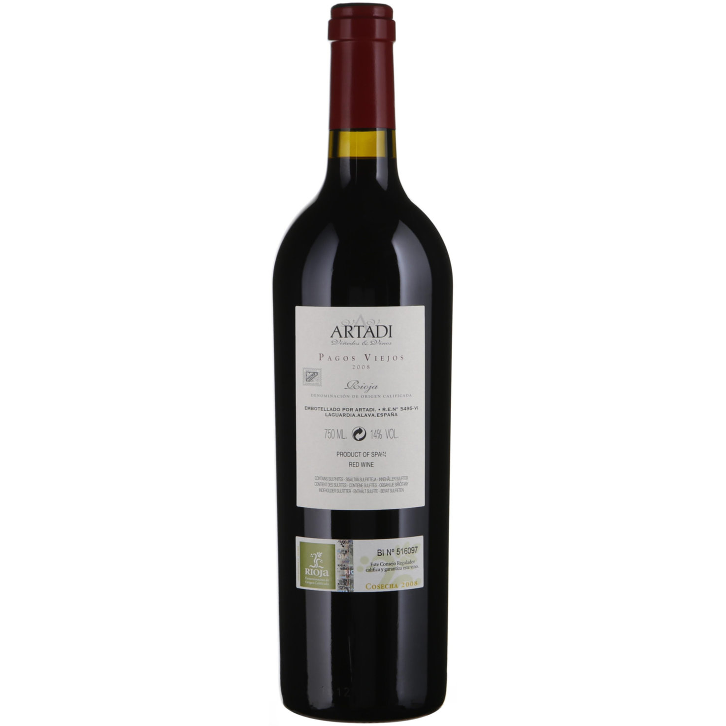 Rioja Tempranillo Pagos Viejos Artadi -75cl
