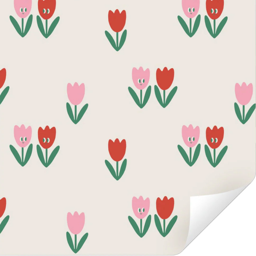 ole inpakpapier anne pascal - tulips - 3 m