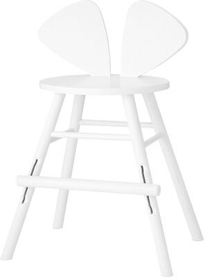 Nofred Mouse Juniorstol, White