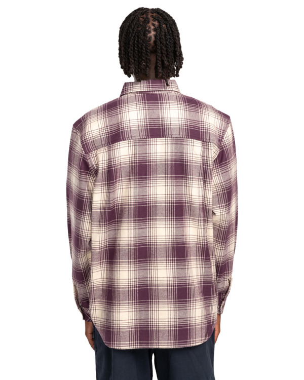 Element Hawthorne Shirt LS Plum Perfect Plaid