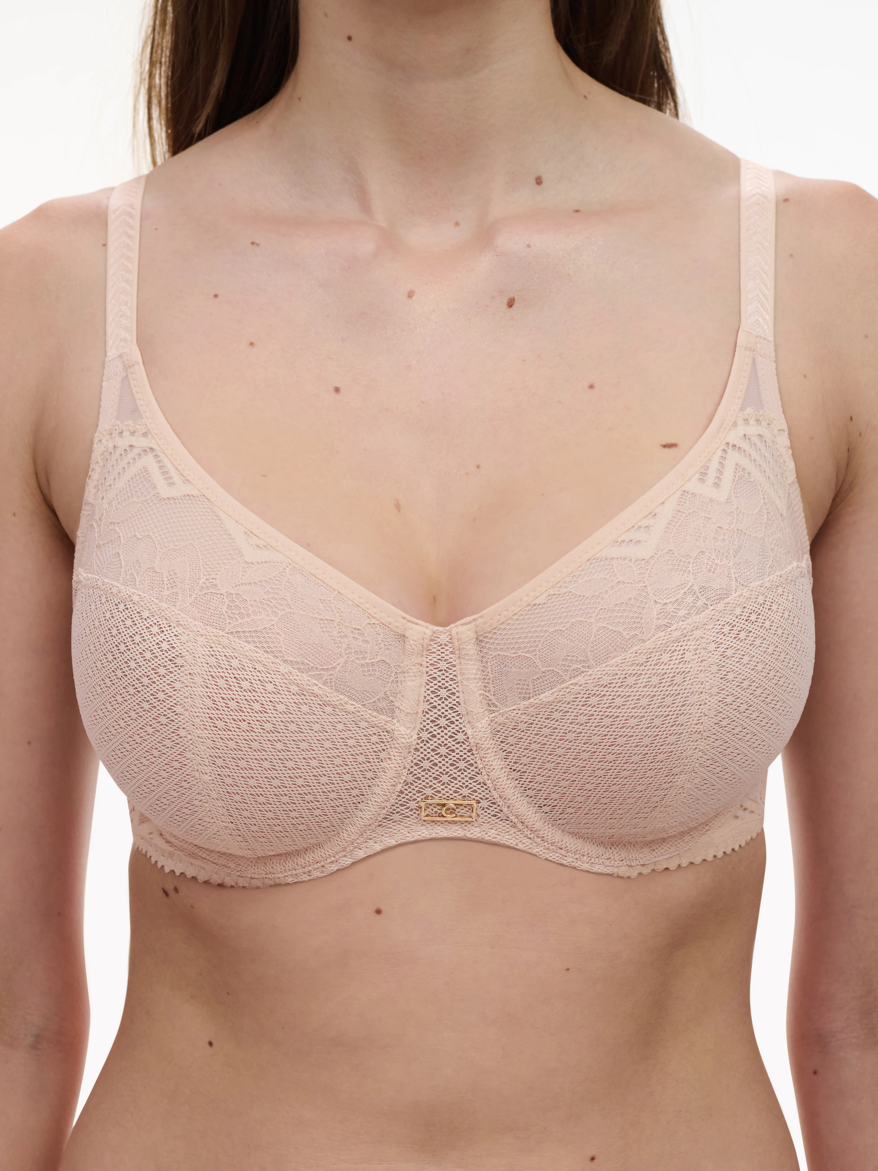 ORIGINS - Soutien-gorge emboîtant en dentelle | Beige