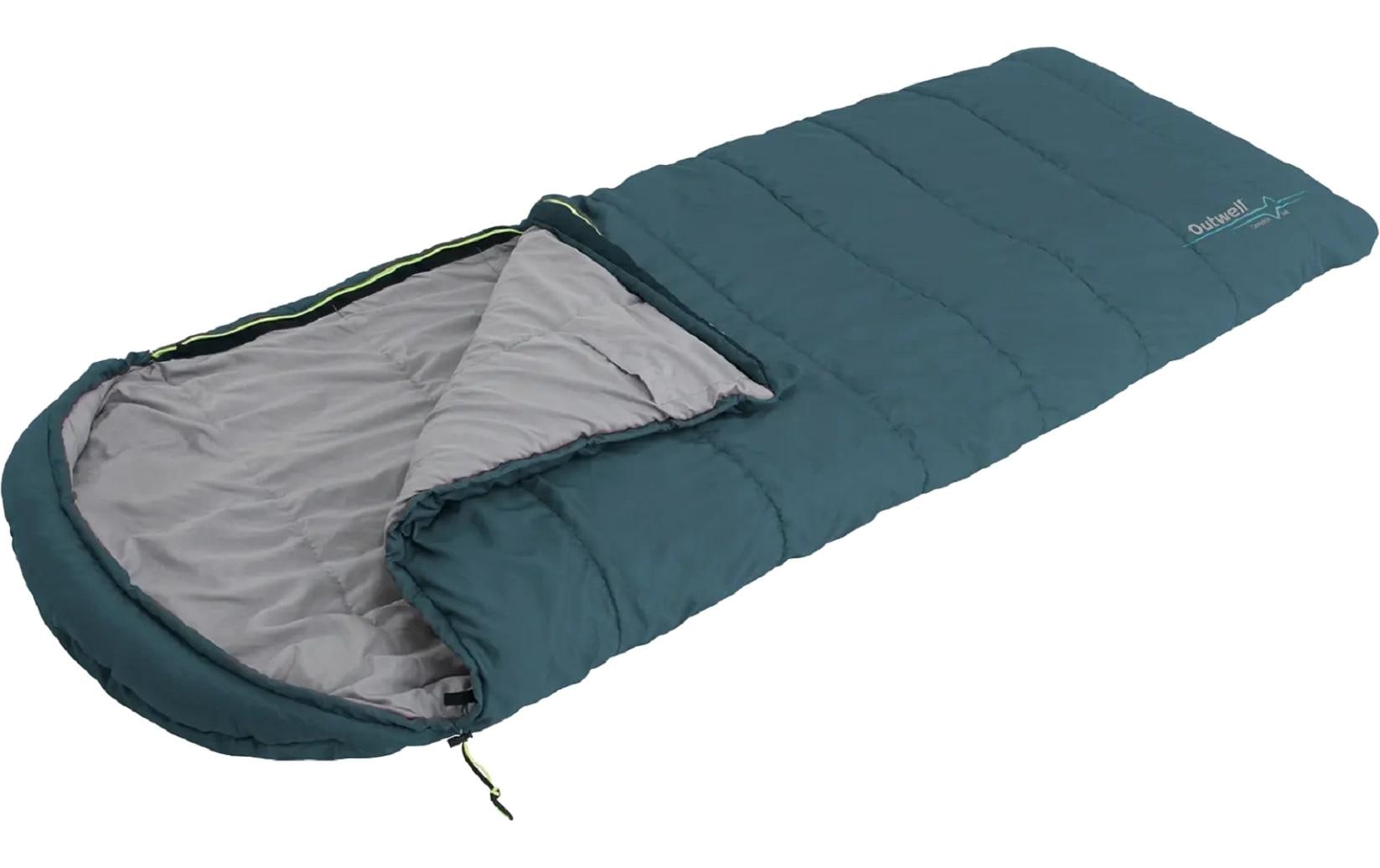 Schlafsack Campion Lux Grün, 85 x 225 cmWarmer und bequemer Mumienschlafsack