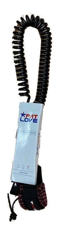 Pat-Love Leash SUP - Coil - 10' White