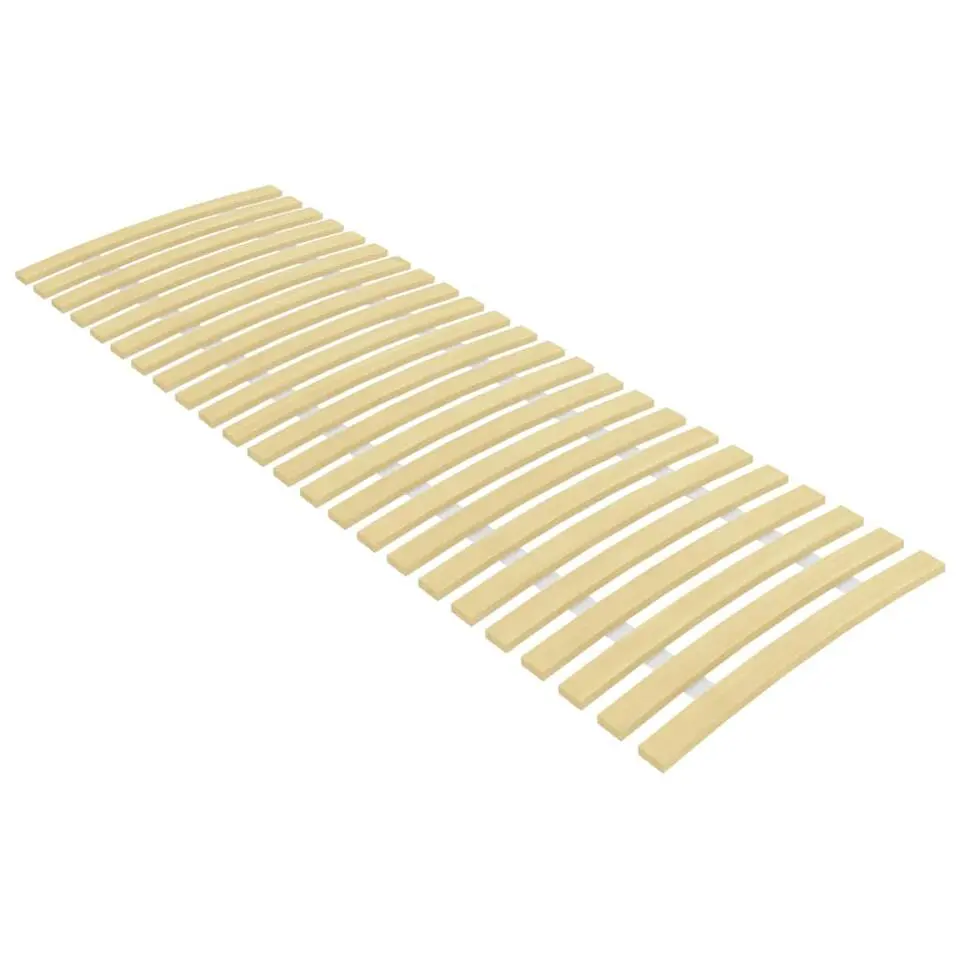 vidaXL - Lattenbodem met 24 latten - Bruin - Hout - 70 x 200 cm