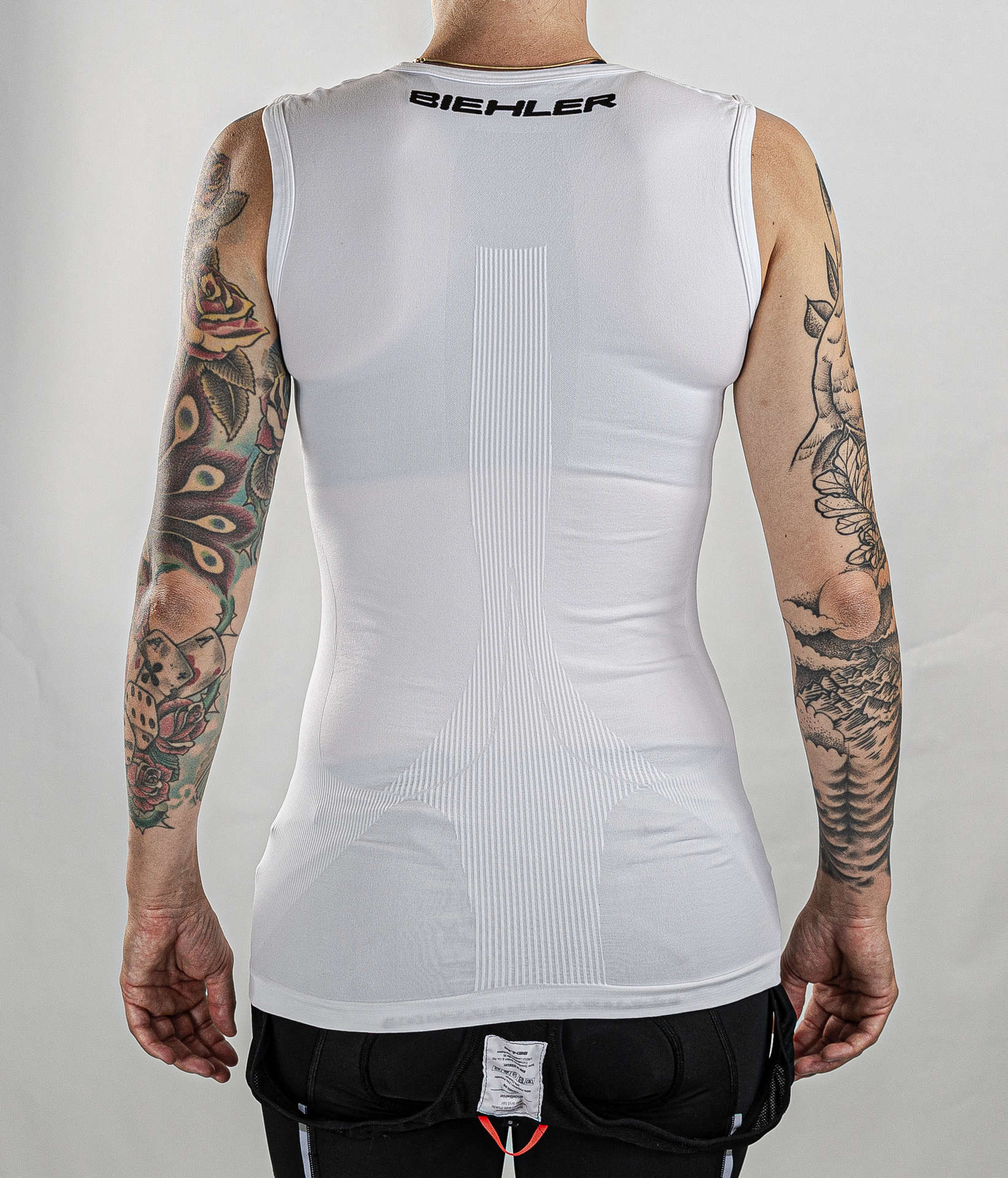 Biehler Seamless Pro Ondershirt Zonder Mouwen Wit Dames