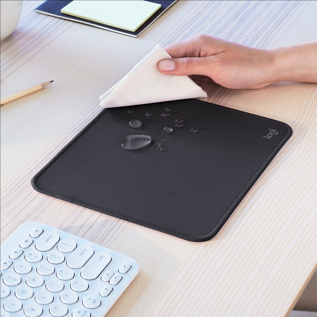 Logitech - Studio Series Musemåtte - Mørkegrå