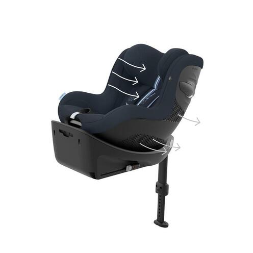 Siège-auto gr 0+/1 SIRONA G i-Size Tissu Plus Ocean Blue - CYBEX
