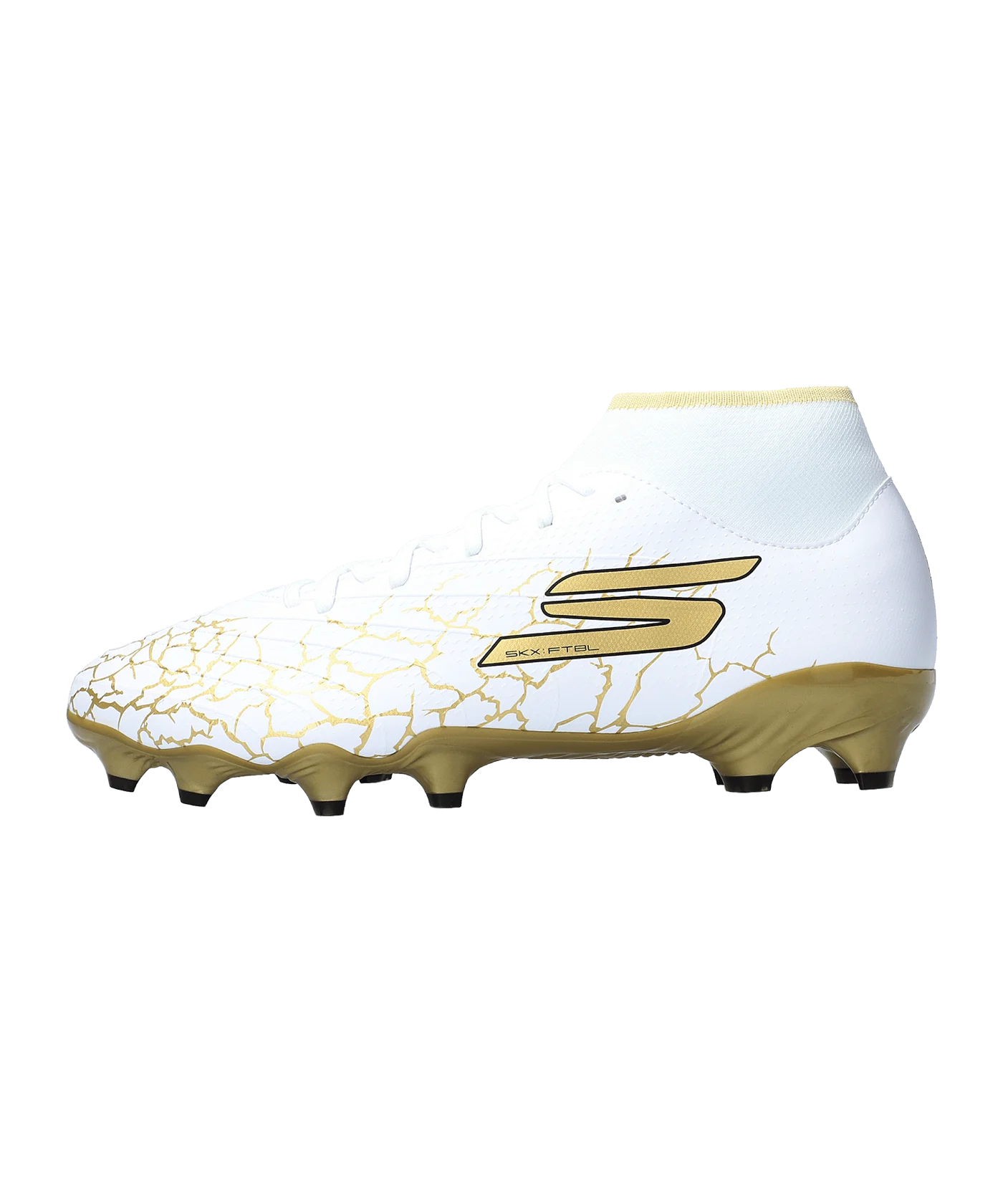 Skechers SKX 1.5 High Academy FG Electrum Weiss FWBGD