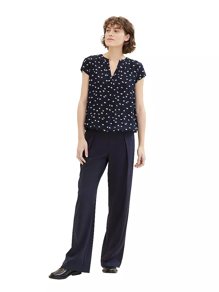 TOM TAILOR Bluse dunkelblau