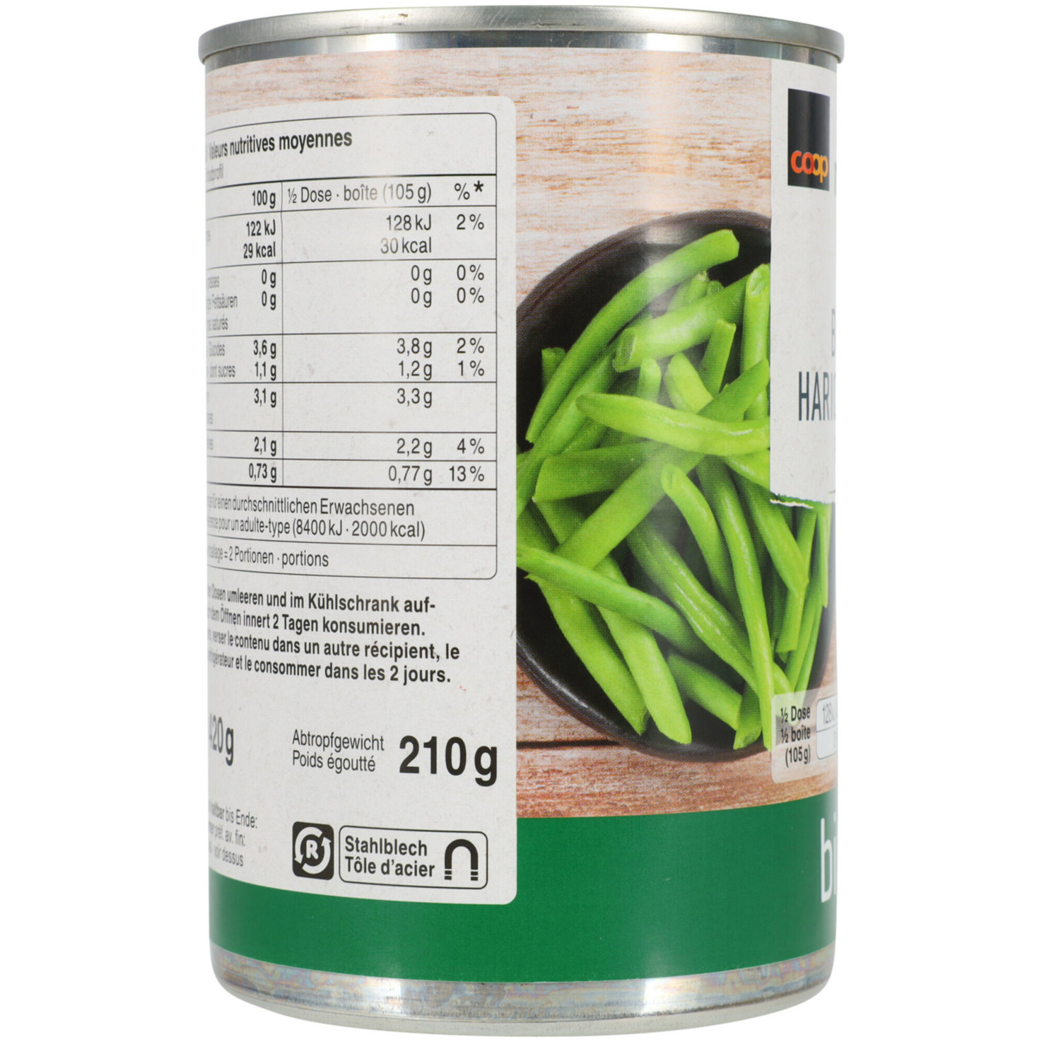 Naturaplan Bio Bohnen fein