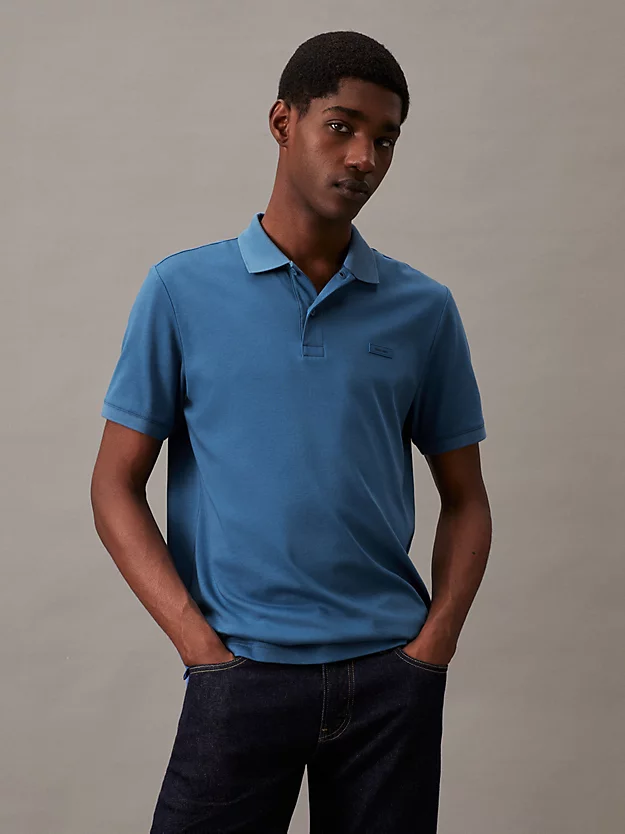 Camisa polo de corte justo