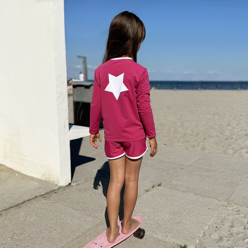 Køb Petit Crabe Mulberry Etoile Lynlås Uv-Swim Bluse L/S