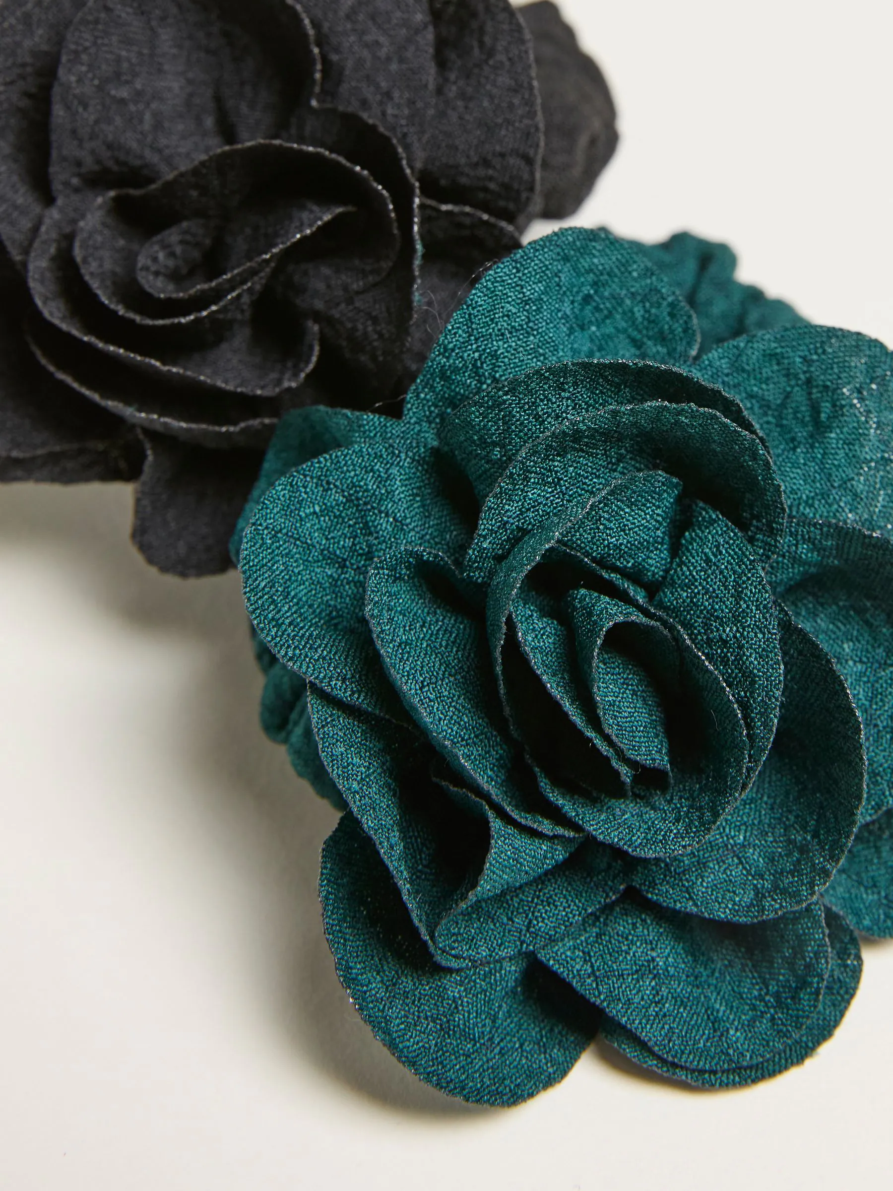 Groen - FatFace 2 Pack Corsage Hair Ties