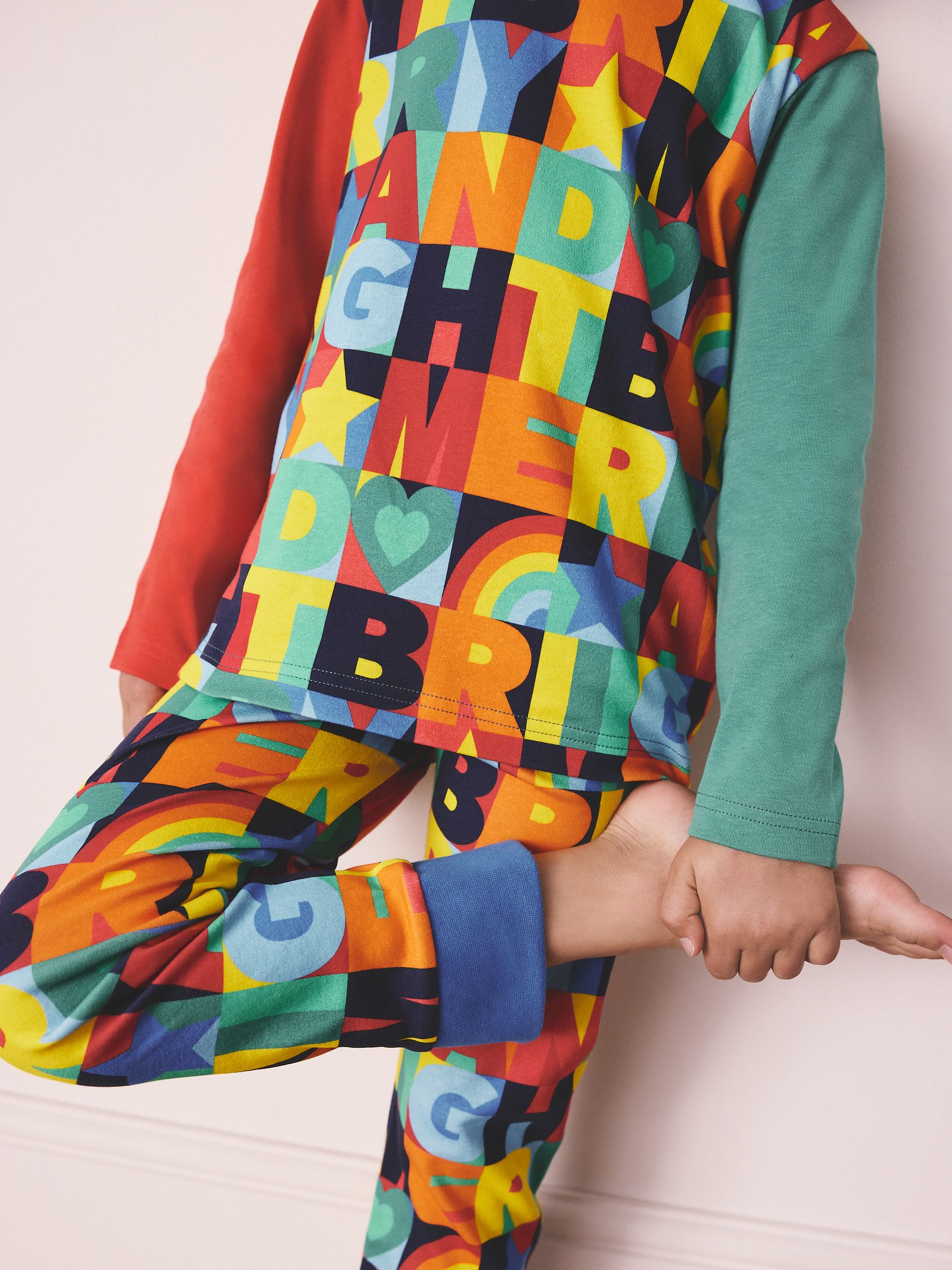 Little Bird by Jools Oliver Kids Christmas Happy and Bright Pyjamas Set