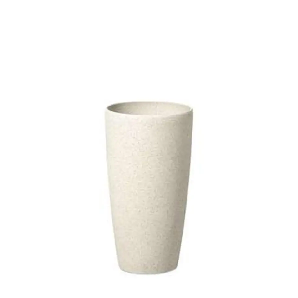 ABDERA - Plantenbak - Beige - 23 cm - Stenenmix