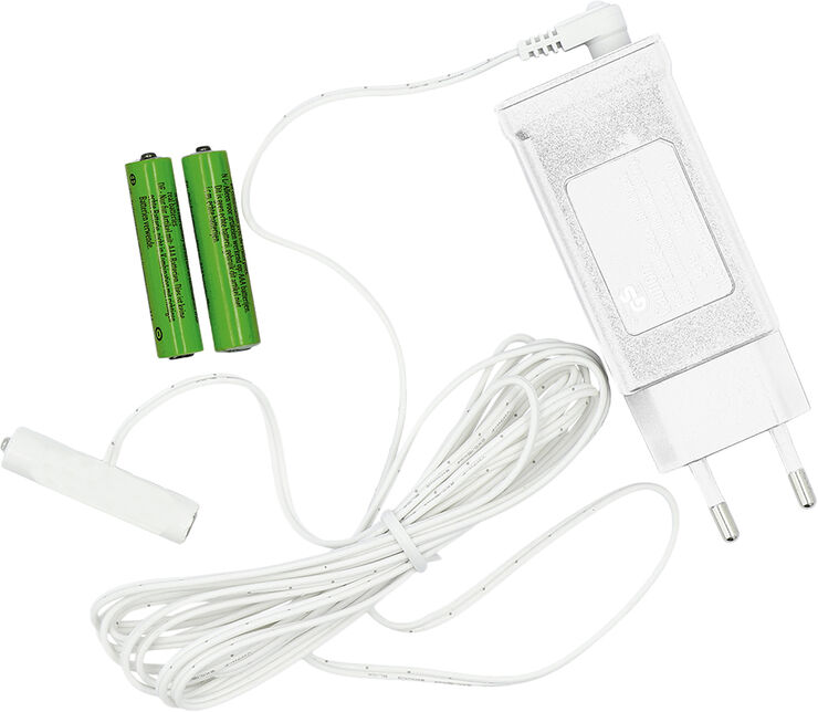 Sirius DecoPower AAA Battery Adapter White