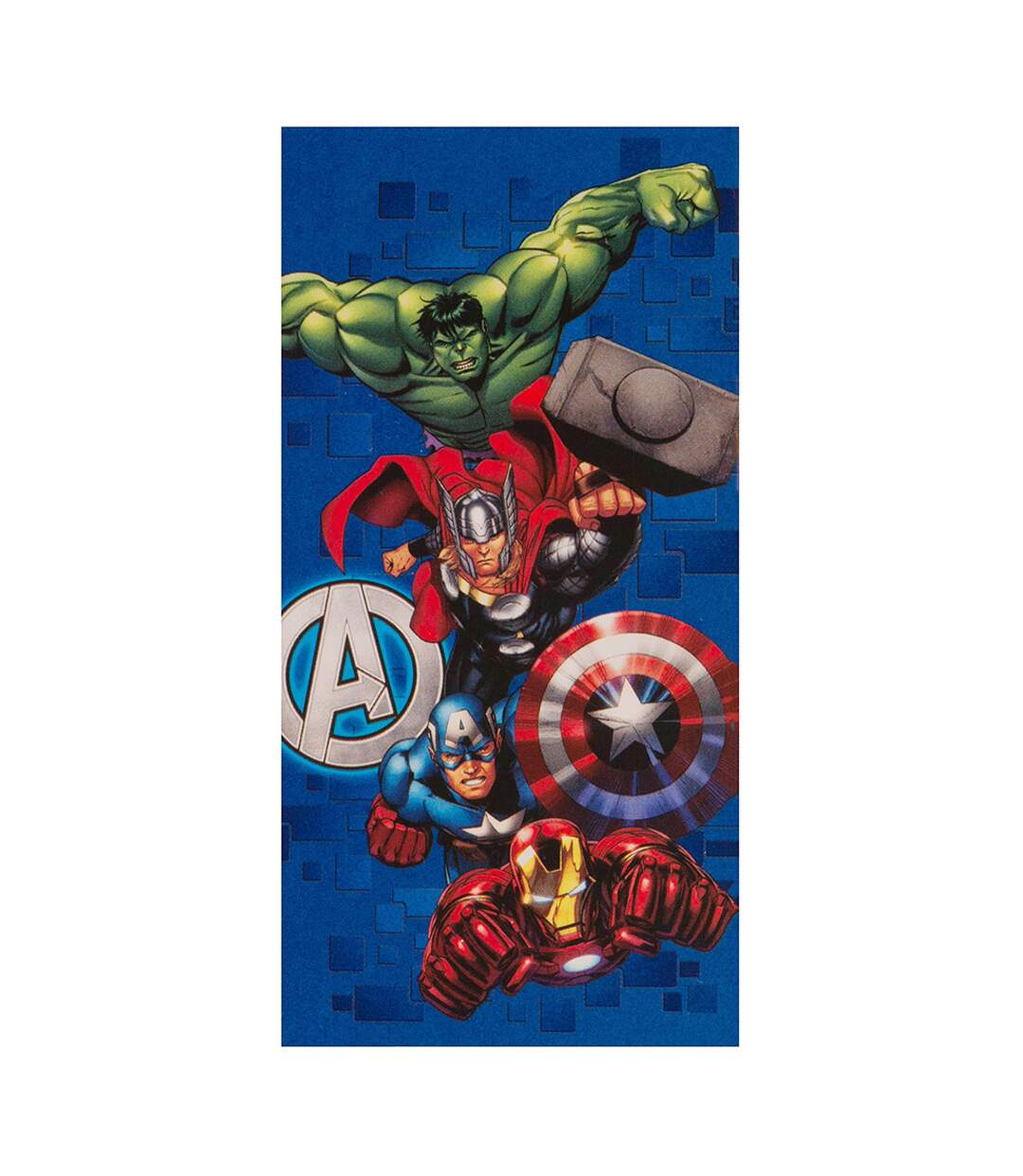 Avengers - Serviette de plage (Bleu / Rouge / Vert) - UTTA10932