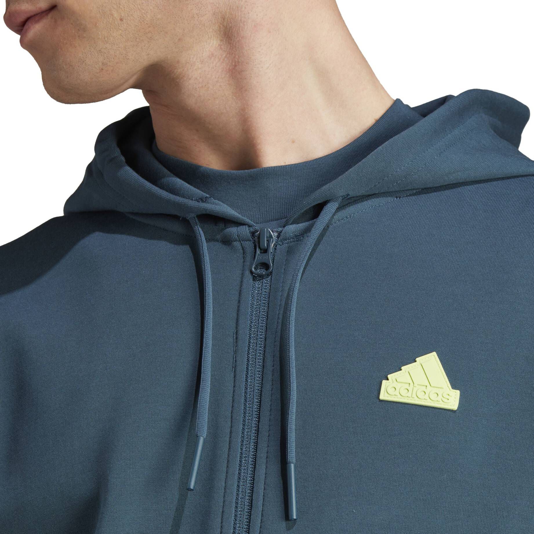 adidas Sportswear| Herren Sweatjacke mit Kapuze FUTURE ICONS 3 STRIPES FULLZIP