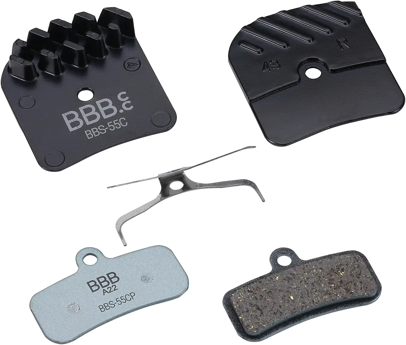 BBB Cycling DiscStop Organic Coolfin BBS-55C MTB Disc Remblokken Shimano