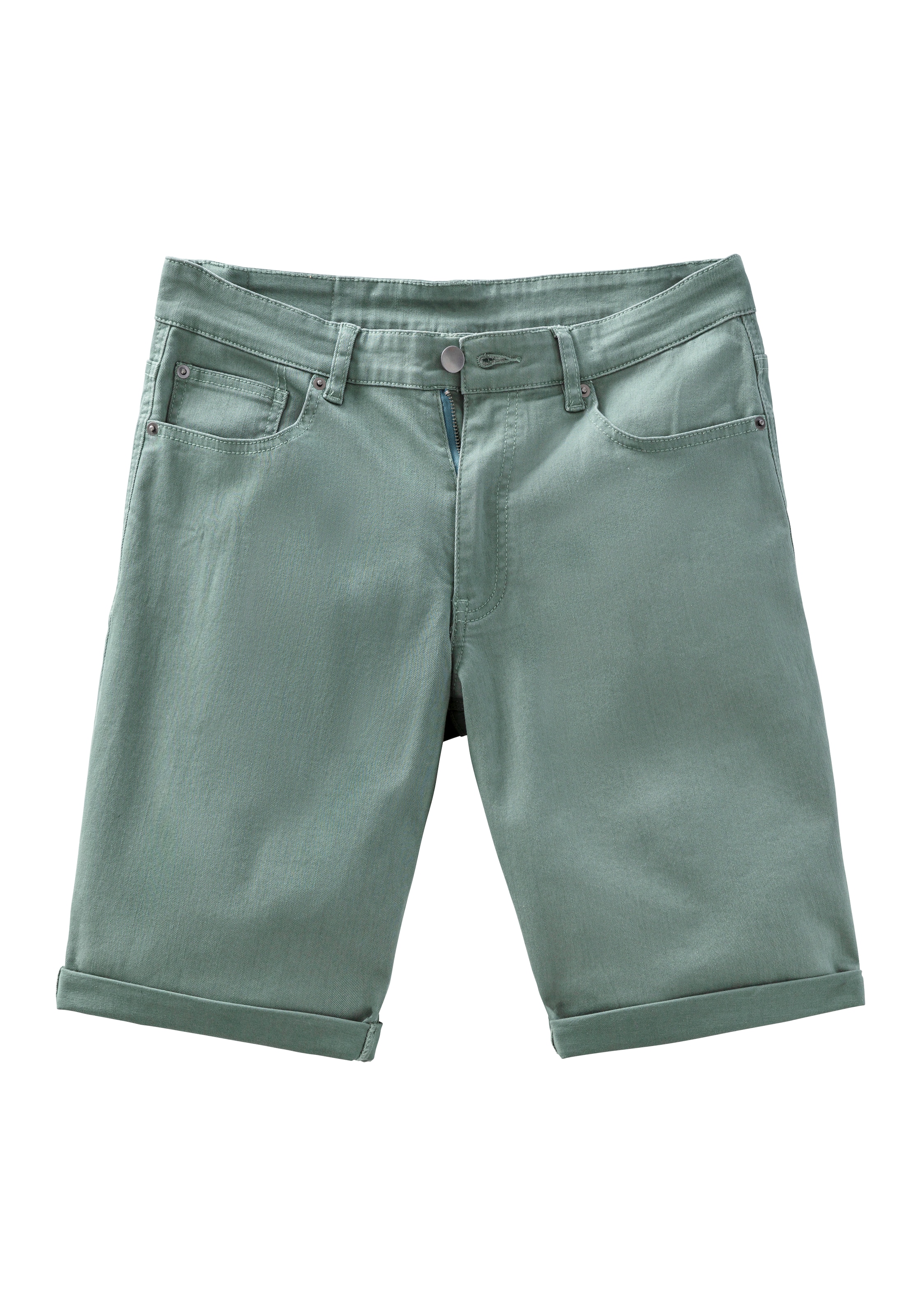 John Devin Jeansshorts »5-Pocket Shorts,« aus elastischer Denim-Qualität