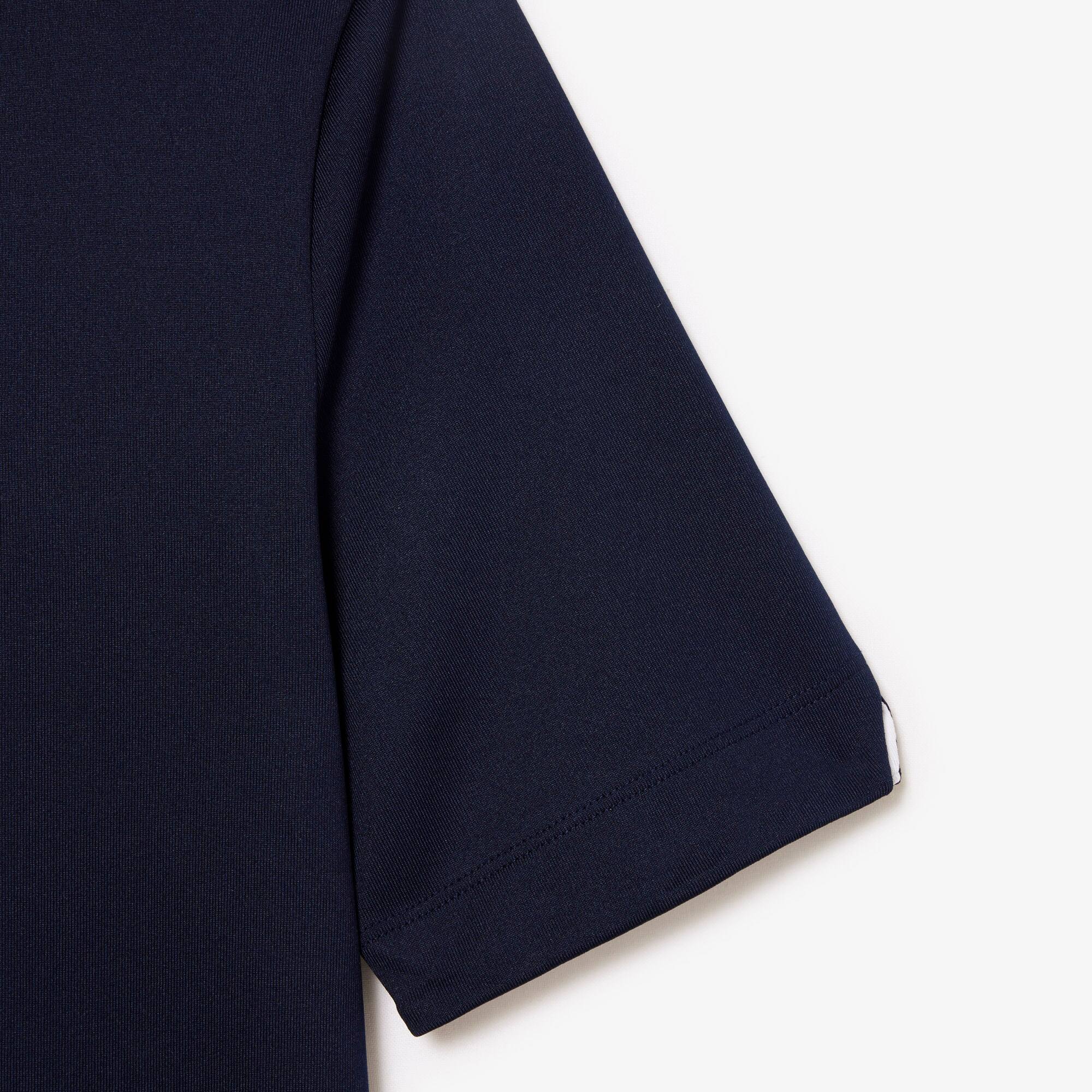 Damen Golf-Poloshirt aus atmungsaktivem Stretch LACOSTE SPORT Kurze Ärmel - Blau - Lacoste - Damen