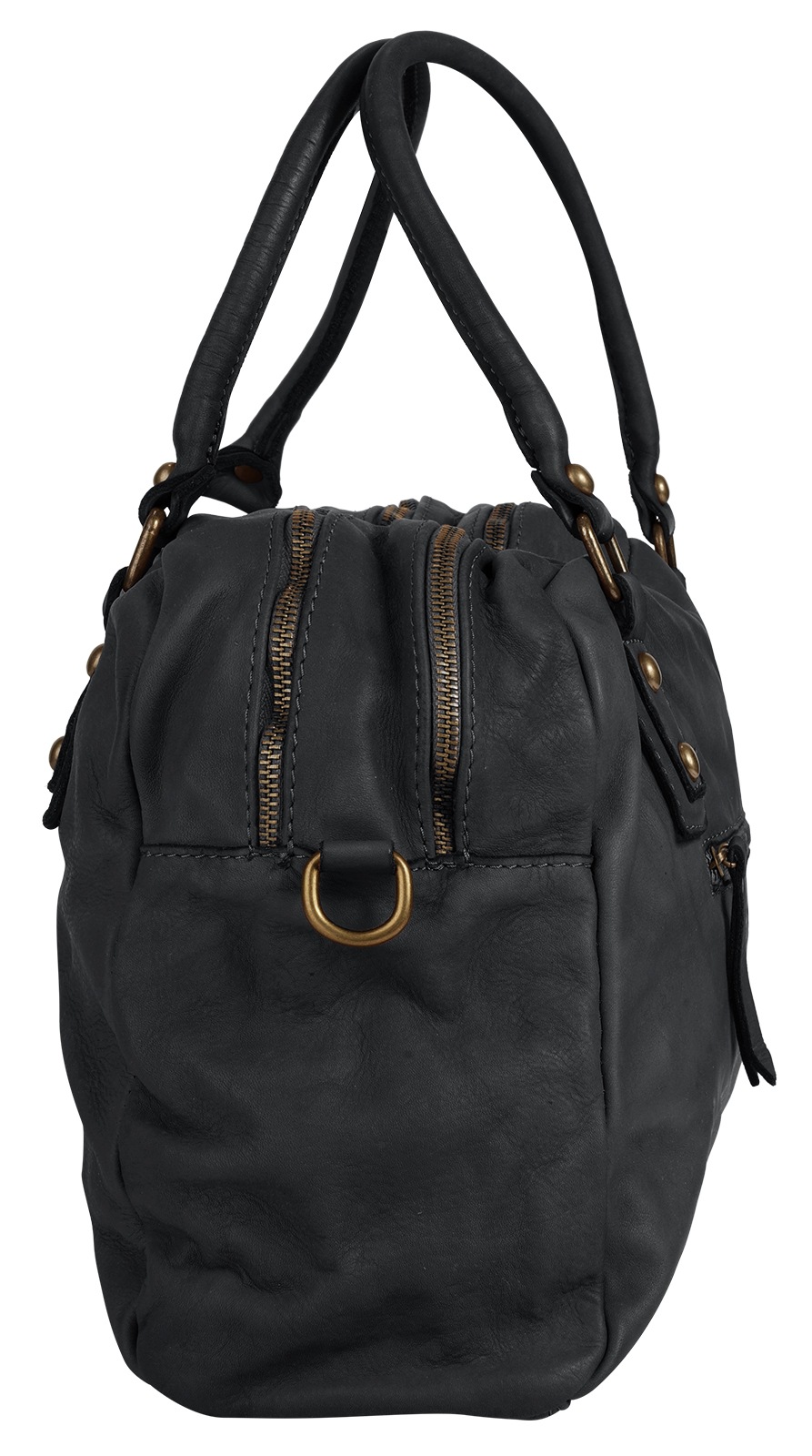 Samantha Look Shopper echt Leder, Made in Italy
