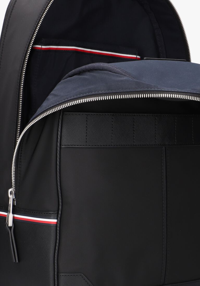 TOMMY HILFIGER zwarte tommy hilfiger rugtas th elevated backpack