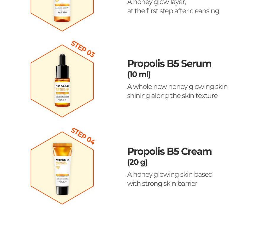 SOME BY MI - Propolis B5 Glow Barrier Kalmerende Starter Kit