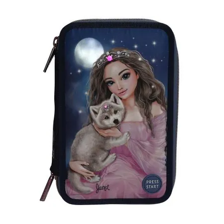 Depesche TOPModel 3 Fach Federtasche LED WOLF