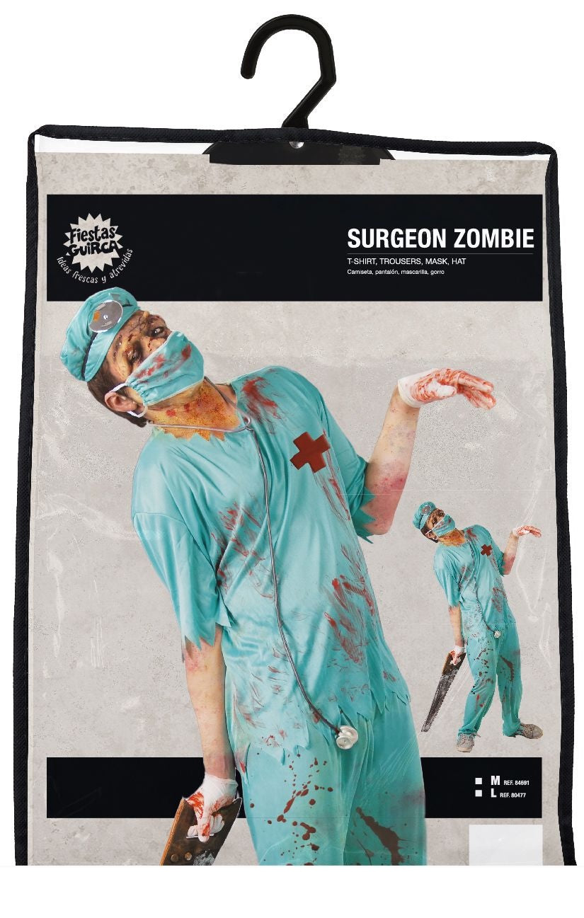 Zombie Halloween Kostuum Heren Chirurg