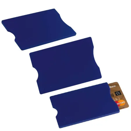 Easy Gifts 5x RFID Kartenetui / Farbe: blau
