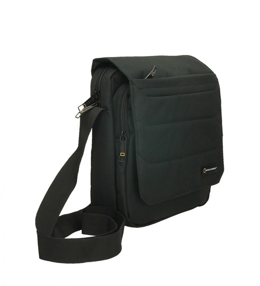 Bolsa de ombro National Geographic Pro preta - 23,5 x 9 x 27 cm