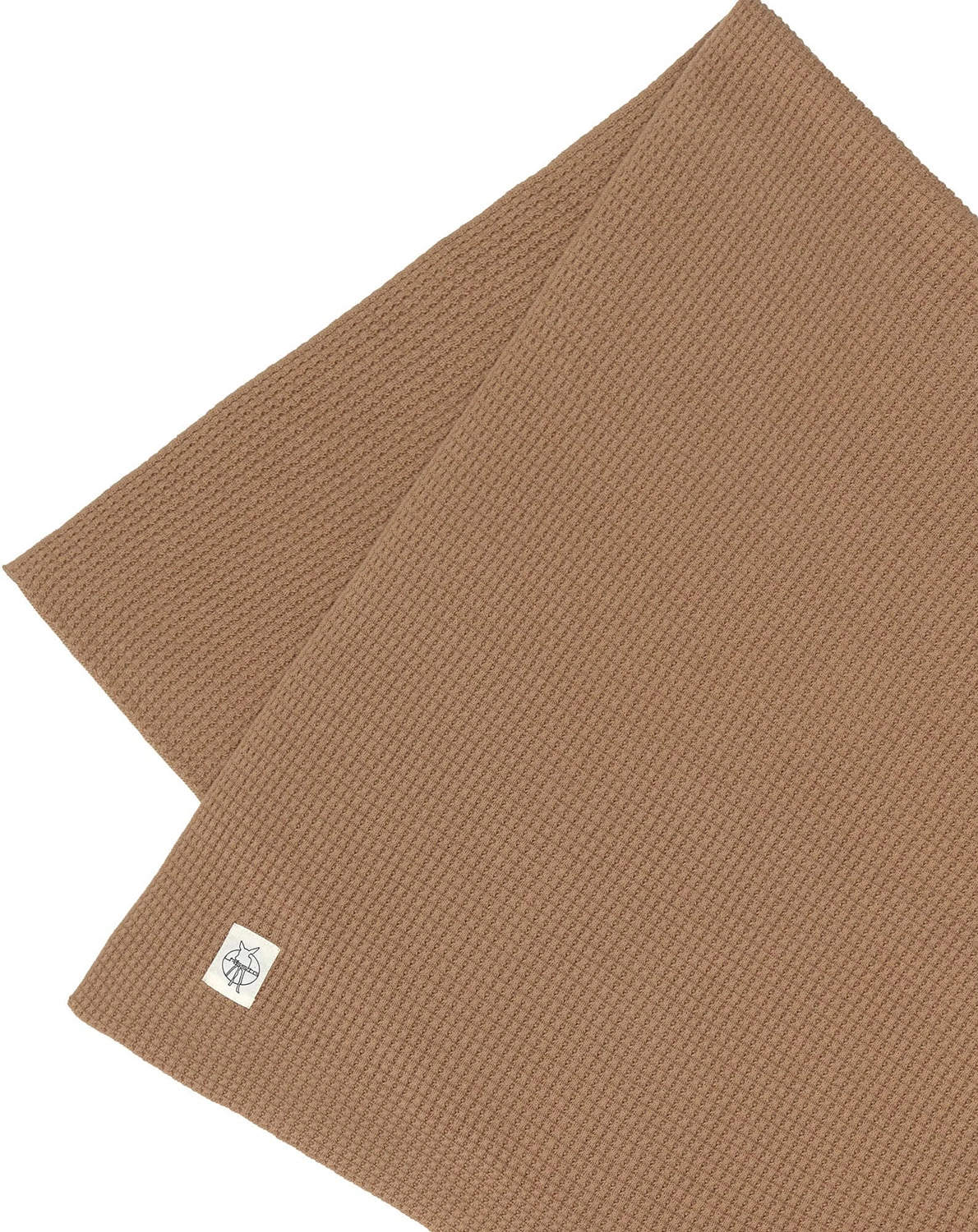 Strick-Babydecke NUBS (80x100) in light brown