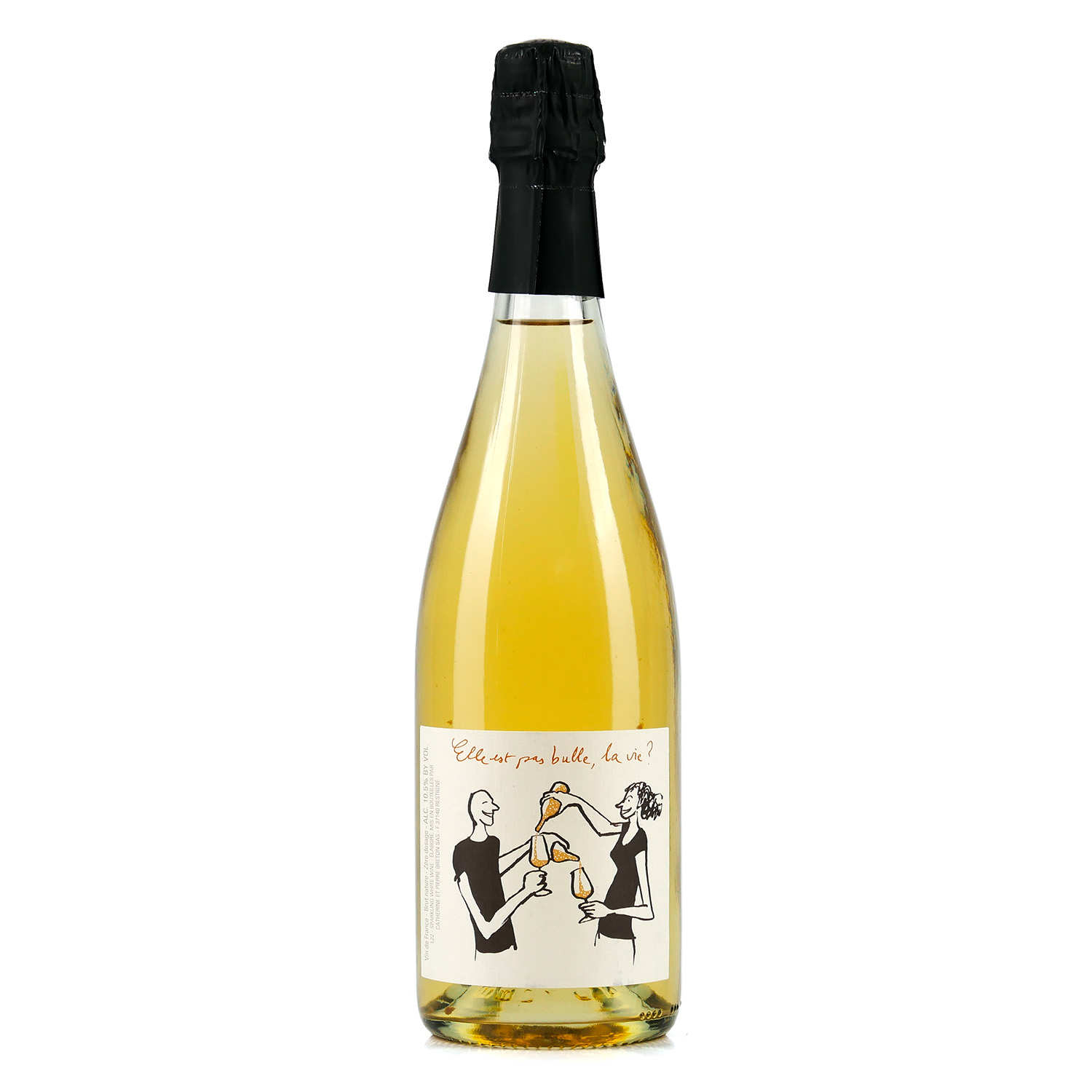 Elle est pas bulle la vie ? Vin pétillant naturel bio de Loire