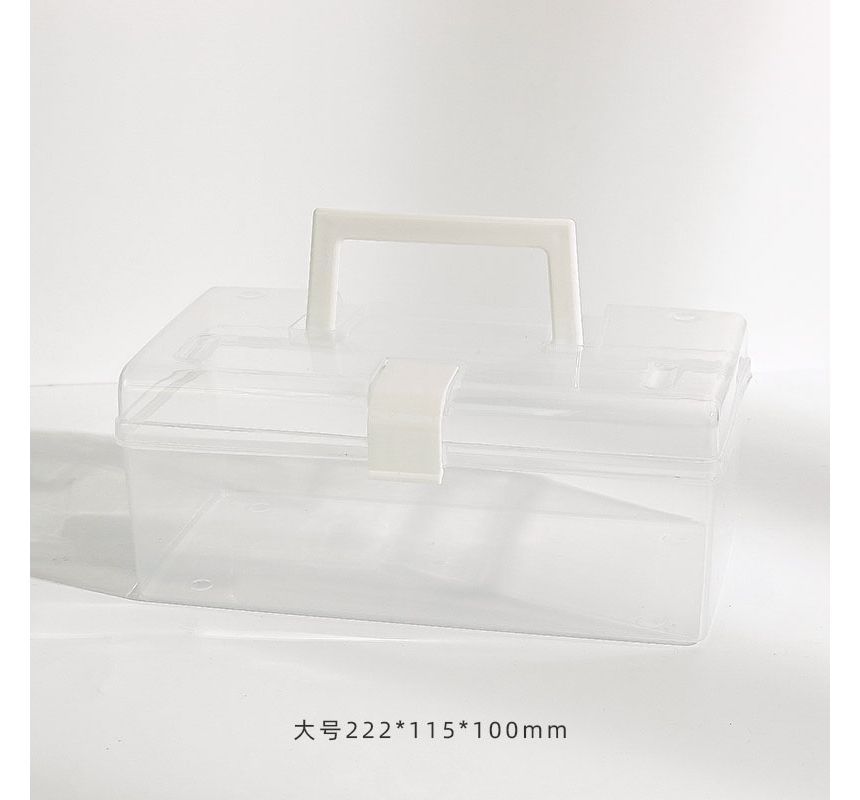 NEJA - Transparante plastic opbergdoos (verschillende uitvoeringen)