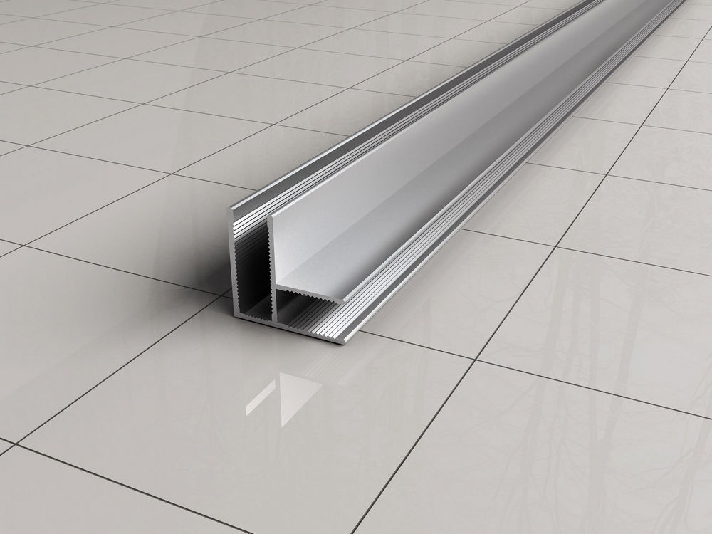 Mueller hoekprofiel voor 10mm glaswanden 200cm lang