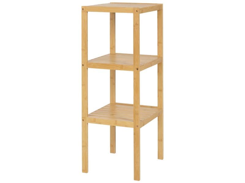 COCON Badezimmerregal Braun Praktisches Badezimmermöbel