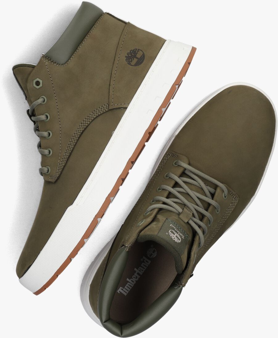 TIMBERLAND groene timberland veterschoenen maple grove leather