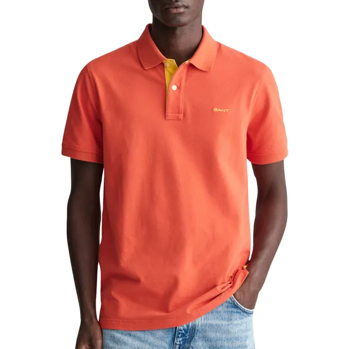 Gant Contrast Piqué Polo Heren