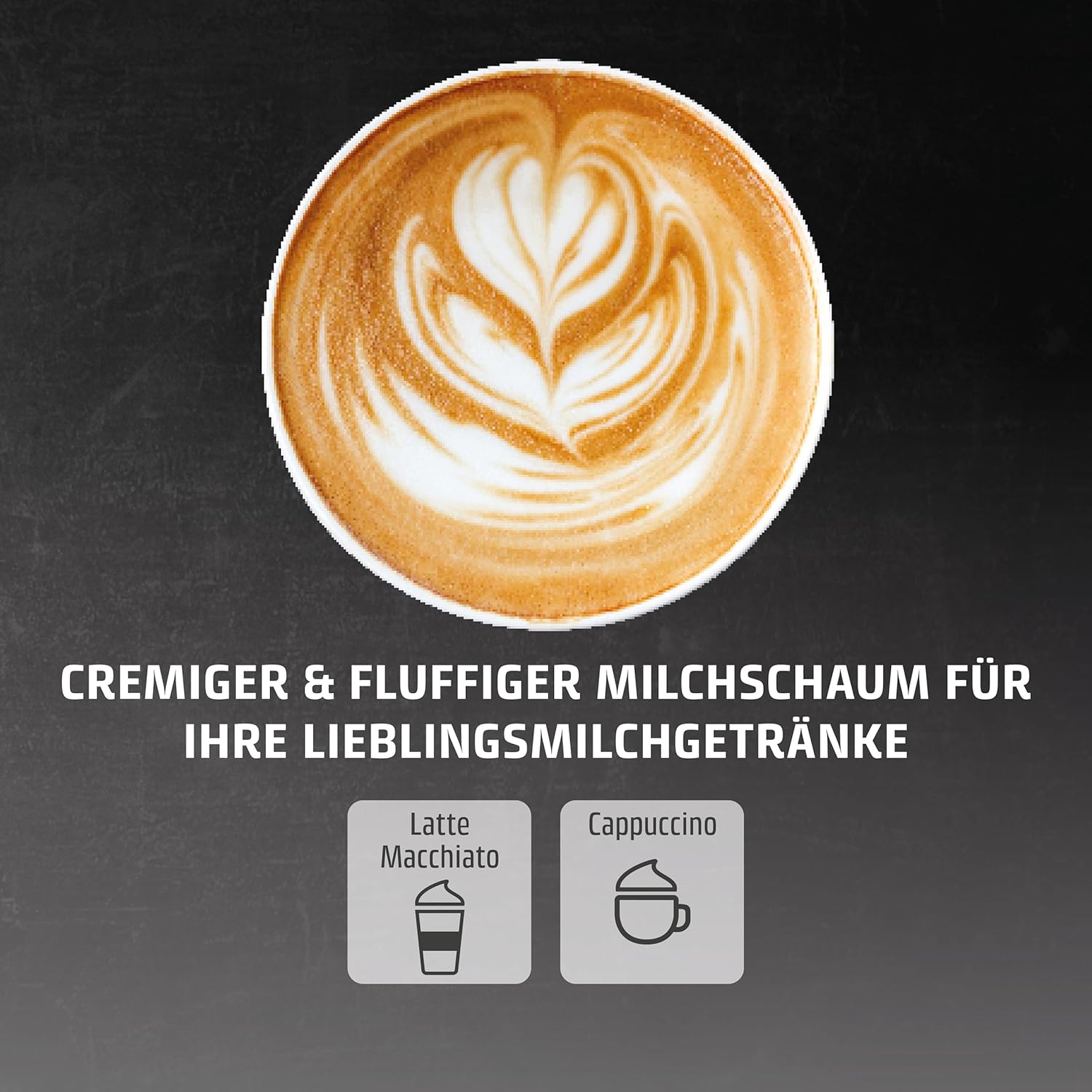 CASO EspressoGourmet Crema - Siebträgermaschine, Espressomaschine, mit Milchaufschäumer, Espresso, Cappuccino, Siebträger aus Edelstahl, 20 bar ULKA-Pumpe, Kaffeemaschine Kaffeepulver, ESE Pads