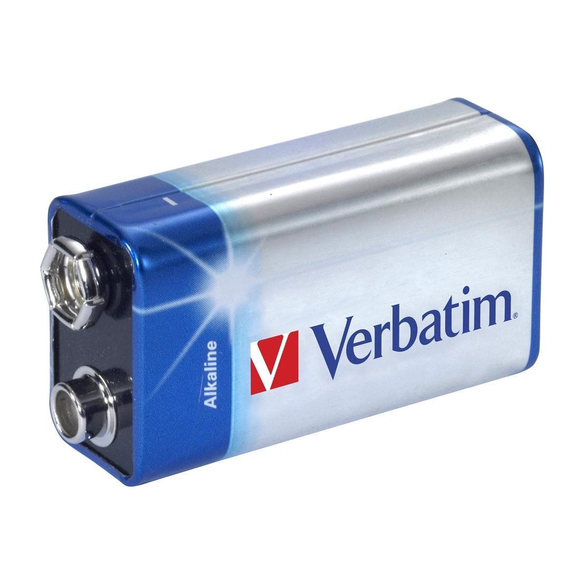 Verbatim batteri, 9V/6LR61, Alkaliskt, 1-pack