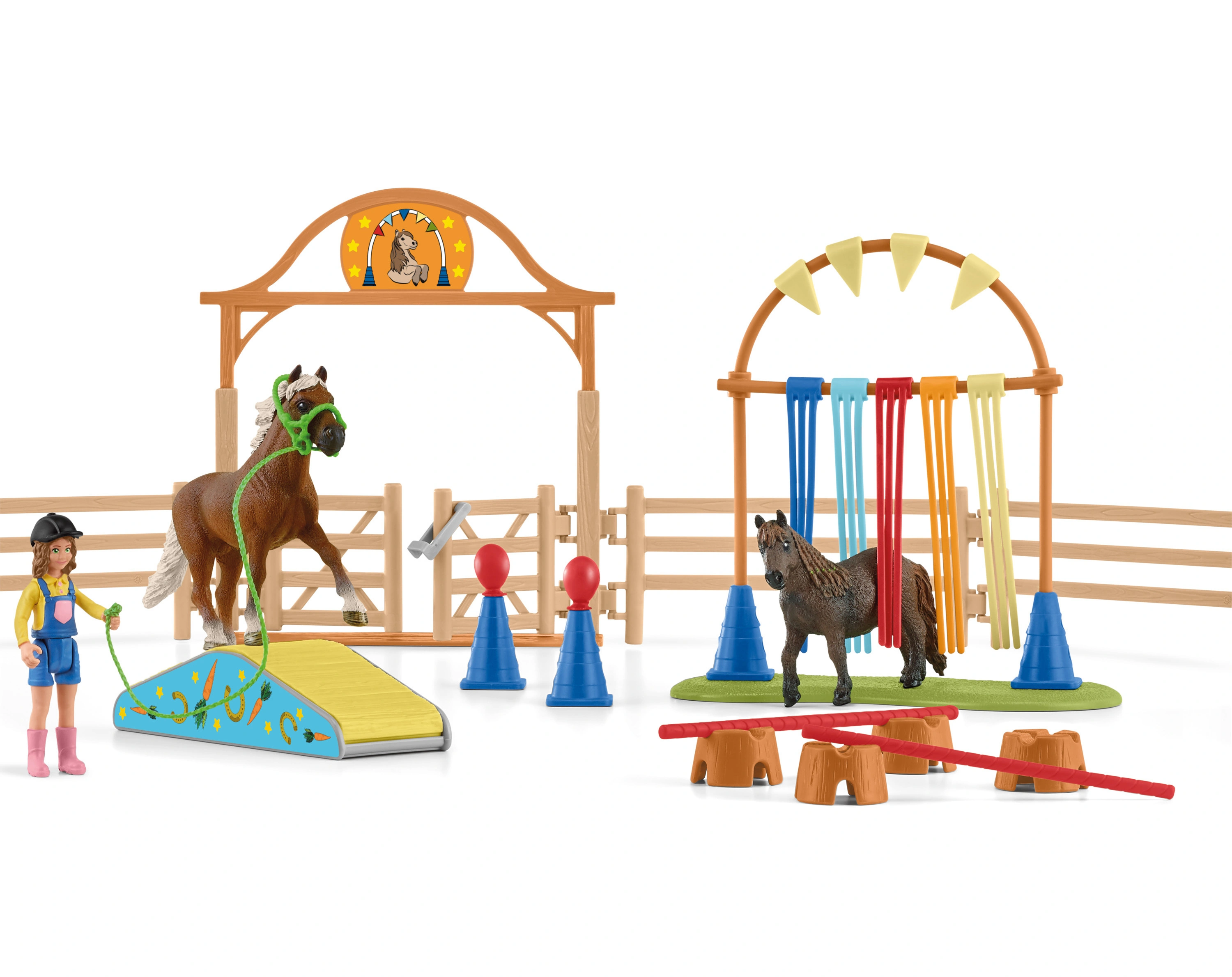 schleich® 42481 Farm World – Pony Agility Training