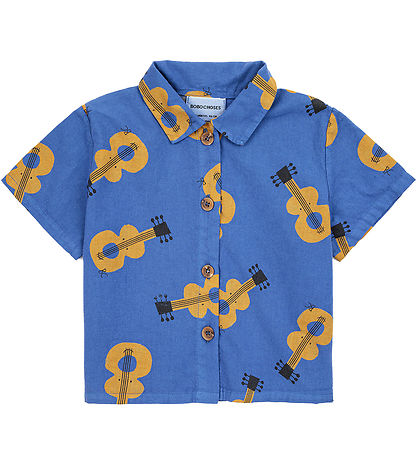 Bobo Choses Hemd - Akustisch Guitar - Navy Blue