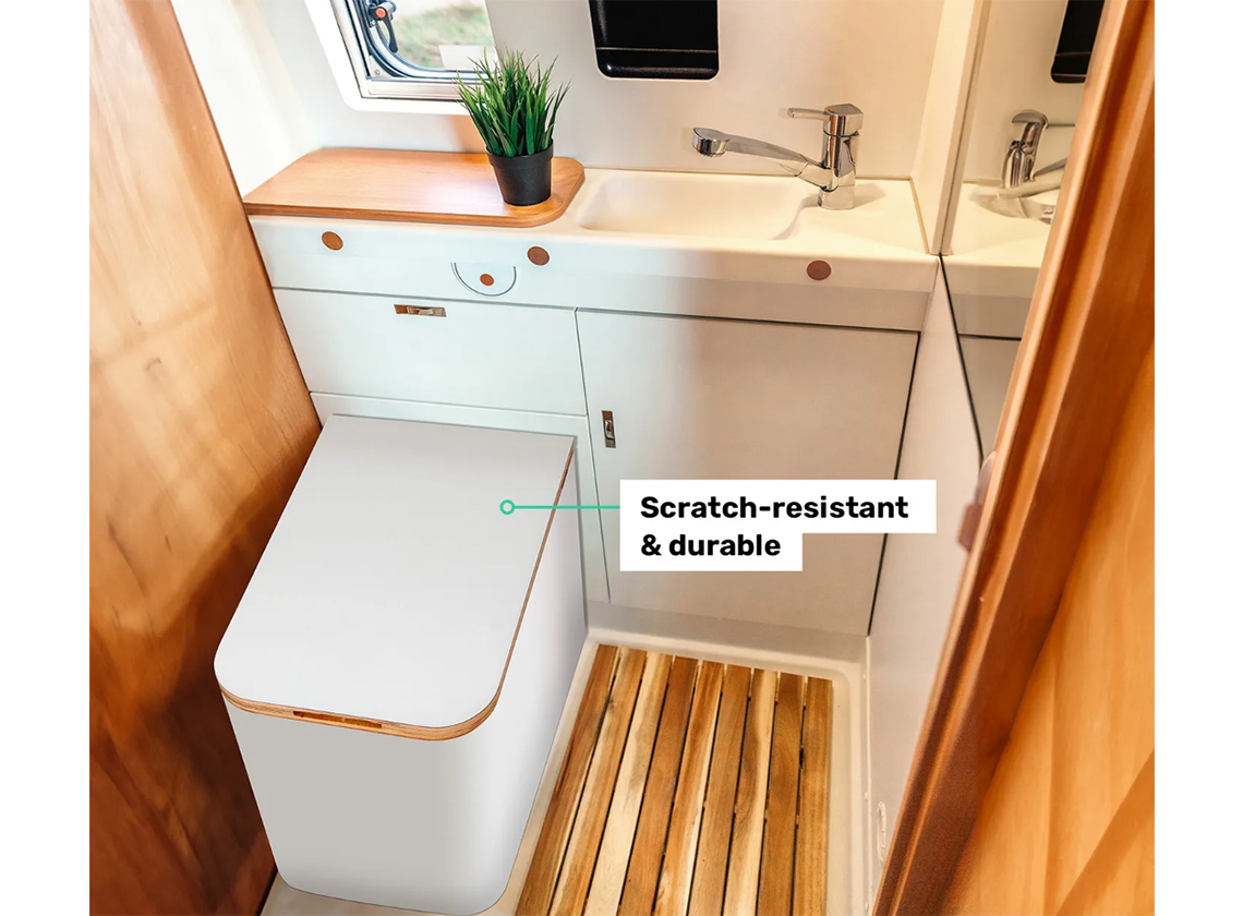 TROBOLO SilvaBlœm droogtoilet - white