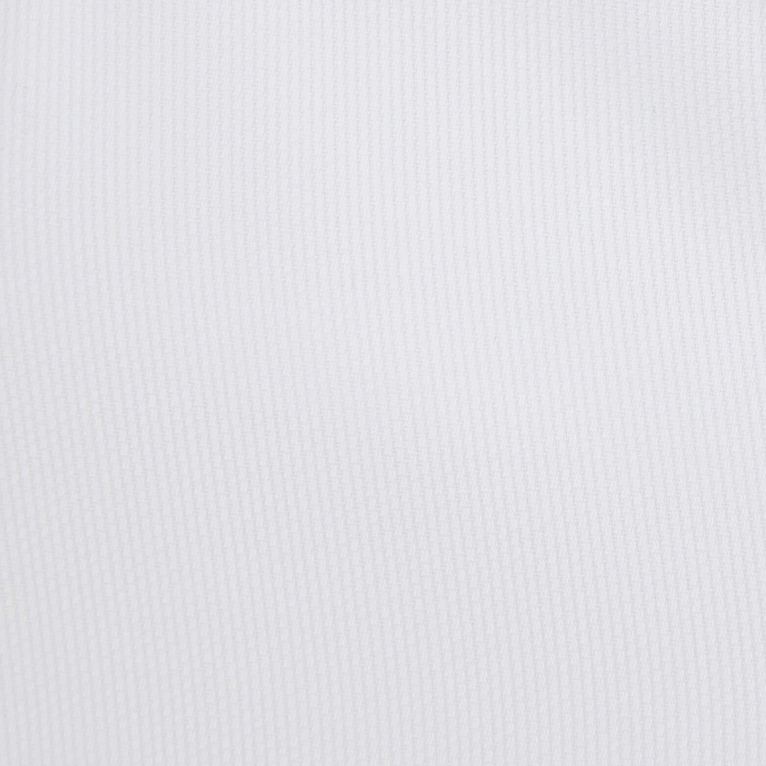 Chemise regular sans repassage unie coton Blanc