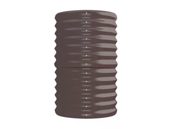 Jardinière bac lit surélevé marron 224 x 40 x 68 cm 02_0039552