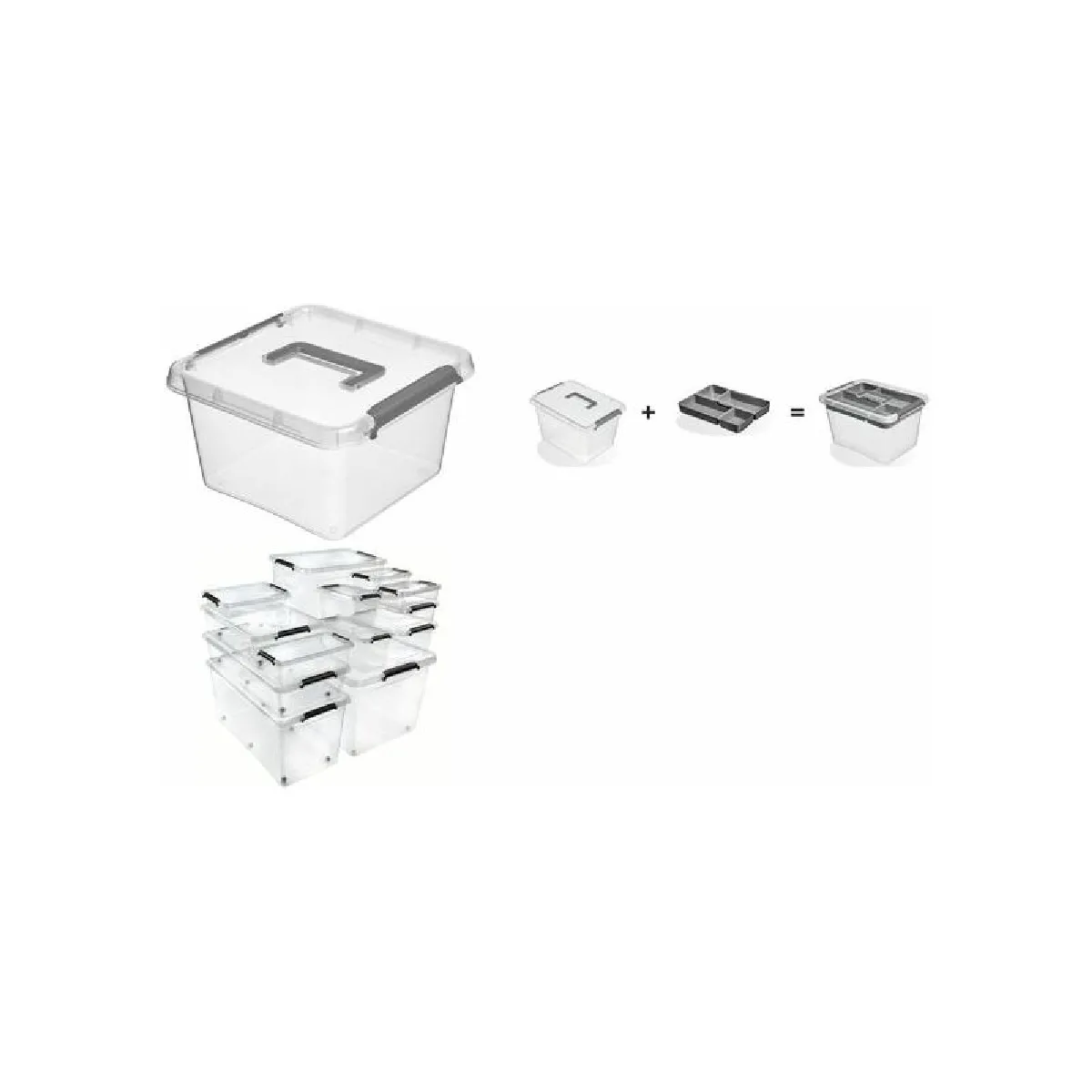 Keeper Caja de almacenamiento 8,35L
