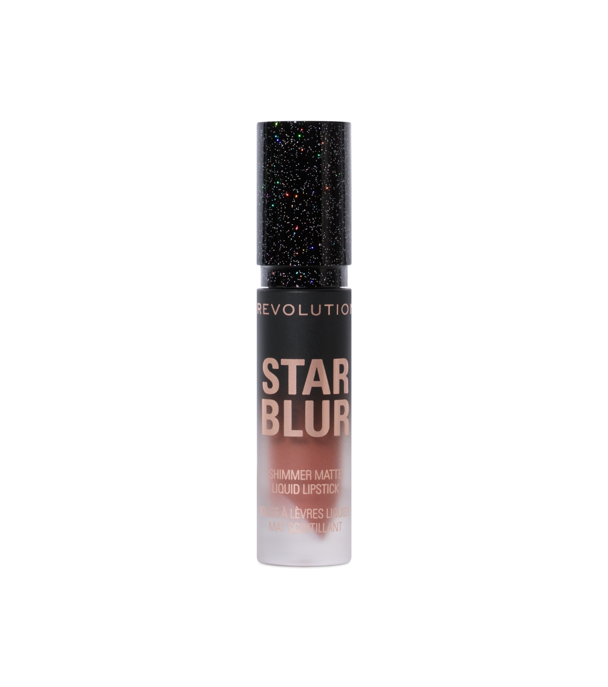 Makeup Revolution - Batom Líquido Matte com Brilho Star Blur - Frosted Petal