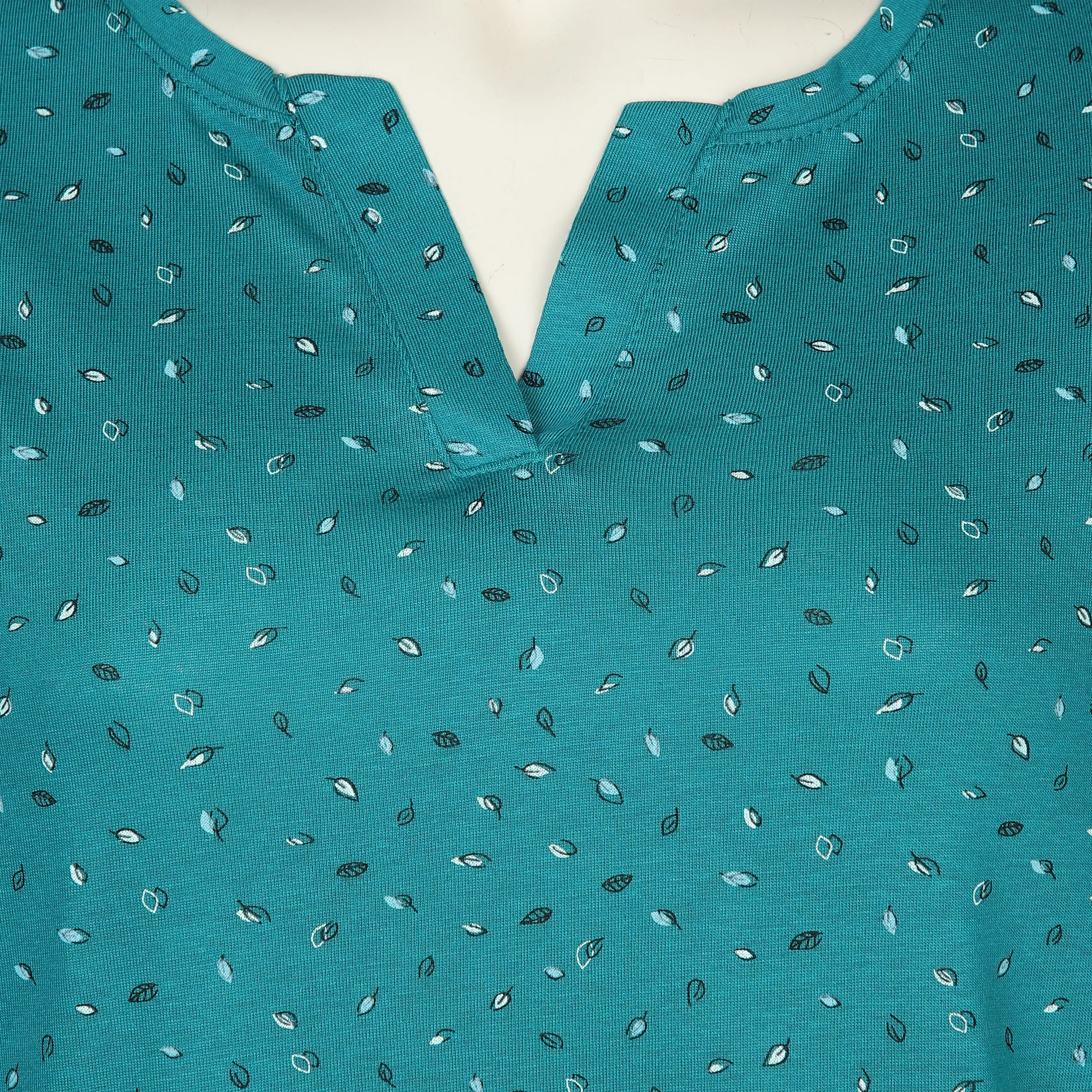 Große Größen Printshirt mit 3/4 Ärmel